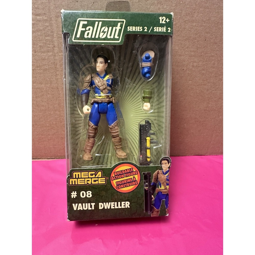 Fallout Series 2 Mega Merge Vault Dweller #08 Action Figure 4" Just Toys New
